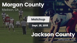 Matchup: Morgan County High S vs. Jackson County  2018