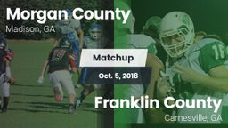 Matchup: Morgan County High S vs. Franklin County  2018