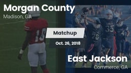Matchup: Morgan County High S vs. East Jackson  2018