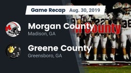 Recap: Morgan County  vs. Greene County  2019