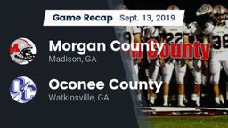 Recap: Morgan County  vs. Oconee County  2019