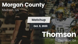 Matchup: Morgan County High S vs. Thomson  2020