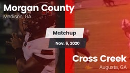 Matchup: Morgan County High S vs. Cross Creek  2020