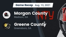 Recap: Morgan County  vs. Greene County  2021