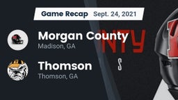 Recap: Morgan County  vs. Thomson  2021