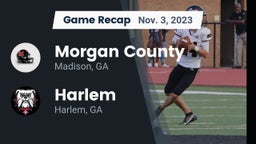 Recap: Morgan County  vs. Harlem  2023