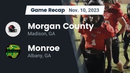 Recap: Morgan County  vs. Monroe  2023
