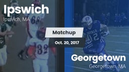 Matchup: Ipswich  vs. Georgetown  2017