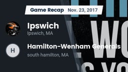 Recap: Ipswich  vs. Hamilton-Wenham Generals 2017