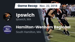 Recap: Ipswich  vs. Hamilton-Wenham Regional  2018