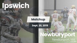 Matchup: Ipswich  vs. Newburyport  2019