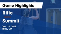 Rifle  vs Summit Game Highlights - Jan. 22, 2022