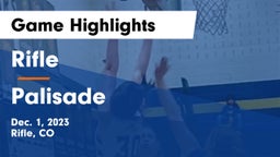 Rifle  vs Palisade  Game Highlights - Dec. 1, 2023