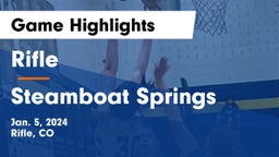 Rifle  vs Steamboat Springs  Game Highlights - Jan. 5, 2024