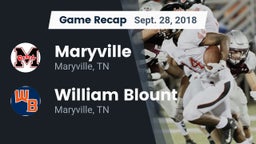 Recap: Maryville  vs. William Blount  2018