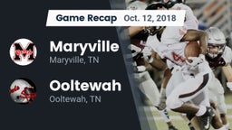 Recap: Maryville  vs. Ooltewah  2018
