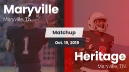 Matchup: Maryville High vs. Heritage  2018