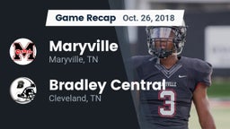 Recap: Maryville  vs. Bradley Central  2018