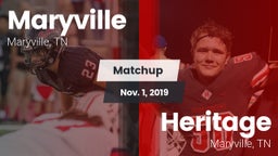 Matchup: Maryville High vs. Heritage  2019