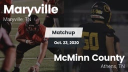 Matchup: Maryville High vs. McMinn County  2020