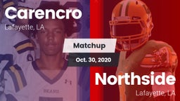 Matchup: Carencro  vs. Northside  2020