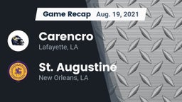 Recap: Carencro  vs. St. Augustine  2021