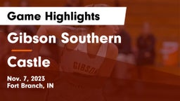 Gibson Southern  vs Castle  Game Highlights - Nov. 7, 2023