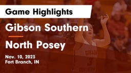 Gibson Southern  vs North Posey  Game Highlights - Nov. 10, 2023