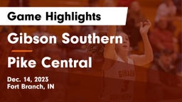 Gibson Southern  vs Pike Central  Game Highlights - Dec. 14, 2023