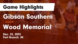 Gibson Southern  vs Wood Memorial  Game Highlights - Dec. 23, 2023