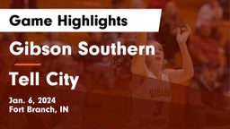 Gibson Southern  vs Tell City  Game Highlights - Jan. 6, 2024