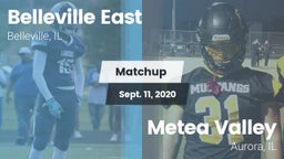 Matchup: East  vs. Metea Valley  2020
