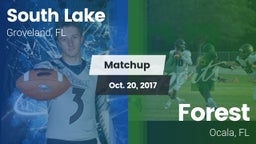 Matchup: South Lake High vs. Forest  2017