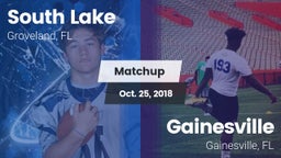 Matchup: South Lake High vs. Gainesville  2018