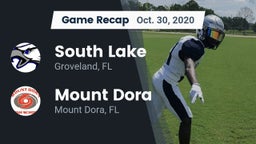 Recap: South Lake  vs. Mount Dora  2020