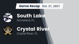 Recap: South Lake  vs. Crystal River  2021