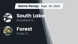 Recap: South Lake  vs. Forest  2022