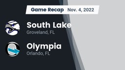 Recap: South Lake  vs. Olympia  2022