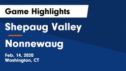 Shepaug Valley  vs Nonnewaug  Game Highlights - Feb. 14, 2020