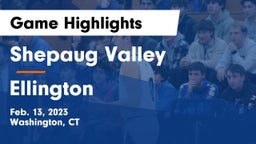 Shepaug Valley  vs Ellington  Game Highlights - Feb. 13, 2023