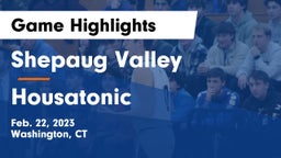 Shepaug Valley  vs Housatonic Game Highlights - Feb. 22, 2023