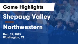 Shepaug Valley  vs Northwestern Game Highlights - Dec. 15, 2023