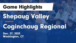 Shepaug Valley  vs Coginchaug Regional  Game Highlights - Dec. 27, 2023
