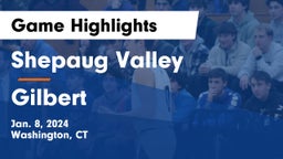 Shepaug Valley  vs Gilbert  Game Highlights - Jan. 8, 2024
