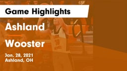Ashland  vs Wooster  Game Highlights - Jan. 28, 2021
