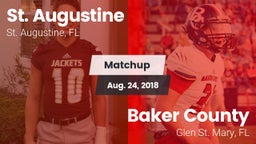 Matchup: St. Augustine vs. Baker County  2018