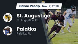 Recap: St. Augustine  vs. Palatka  2018