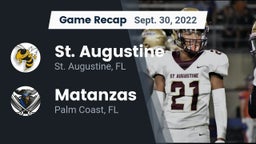 Recap: St. Augustine  vs. Matanzas  2022