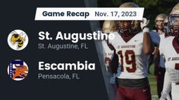 Recap: St. Augustine  vs. Escambia  2023