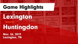 Lexington  vs Huntingdon  Game Highlights - Nov. 26, 2019